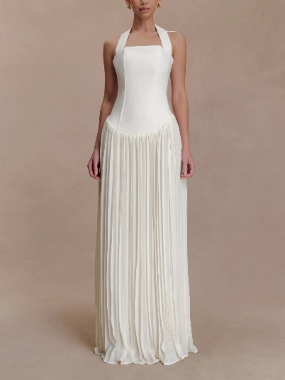 NWT Meshki Stacie dress in Ivory
